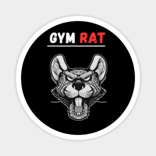 Gym rat active lifestyle Magnet